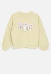 PoP Candy Floral Print Sweat Top - Beige