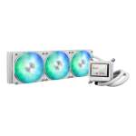 Asus Max Gaming Lc 360 Argb Lcd All-in-one Cpu Liquid Cooler - WHITE-MAXGAMINGLC360ARGBLCDWHT