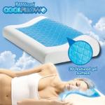 Cooling Gel Bed Pillow Ergonomic Contoured Foam Cooling Gel Pillow
