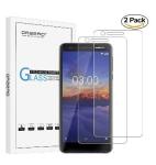 Nokia 3.1 2018 Premium Tempered Glass Screen Protector 9H 2PK