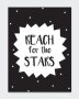 Poster Reach For The Stars 21X29.7CM