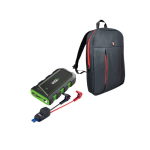GIZZU 2000A Jump Starter 16000MAH Black Incl Carry Backpack