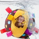 Grasping Ball Puzzle Plush Toy Ball Grip Exercise Rattle Bell Ball Visual Play Ball Halloween Gift Thanksgiving Gift Christmas G