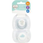 Made 4 Baby 2 Pack Symmetrical Pacifier Blue 6M+