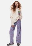 Wide Fit High Jeans - Light Denim Blue keith Haring