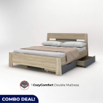 Comfort Timeless Bed Frame With Cozy Mattress