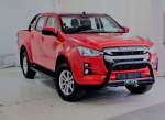 Isuzu Dmax Nudge Bar W Oval Cross Member Black