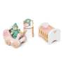 Dolls House Nursery Set By