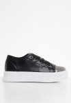 KISS2 Flatform Sneaker - Black