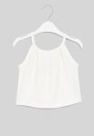 PoP Candy Cropped Cami Top - White