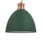 Raya Metal Pendant Light Green White - White