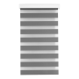 Quality Roller Zebra Blinds Dual Layer Day Night Blinds For Windows - Grey