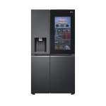 LG 611LT Side By Side Instaview Fridge Black