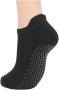 Yoga Socks Ankle Pilates Socks For Women Non-slip Silicone Grip 4 Pairs
