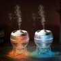 350ML USB Humidifier With Mood Light & Aromatherapy - White