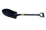 Lasher Shovel Round Nose Steel Shaft