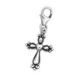 C358-C2888 - 925 Sterling Silver Cross Charm