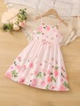 Ramadan Girls Gorgeous Cami Dress With Flower Print Pattern For Wedding Ramadan Ramadan
