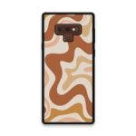 Custom Printed Tpu Cases - Samsung Galaxy Note 9 & 39 Brown Swirl& 39 By