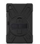Tuff-Luv Rugged Armour Jack Case / Stand / Pen Slot For Samsung Tab S6 Lite 2022 10.4" P613/P619 - Black