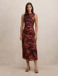 Allegra Mesh Midi Dress - 18 Bruny Floral