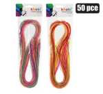 Art+craft Accessories Scoubidou 50PCE Marketplace Brits Bros