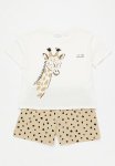 Pyjamas Girafab - Light pastal Brown