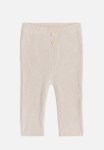 Rib-knit Leggings - Beige