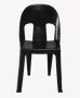 Afri Chair Black Plastic