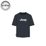 Jeep Men Logo Print Tee - Black 5XL