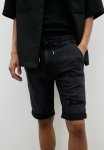Hybrid Slim Denim Shorts - Black