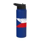 Czech Republic Flag Czech Republic Travel Czech Flag Stainless Steel Insulated Water Bottle