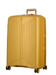 Evae Large 4 Wheel Trolley Case Yellow