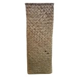 Tall Woven Rattan Basket Natural 38CM