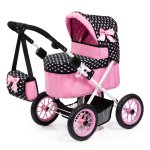 Trendy Dolls Pram With Shoulder Bag