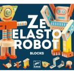 Ze Elastorobot Wooden Construction Game By