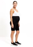 Stretch Cotton Maternity Cycle Shorts