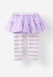 Cotton On Rena Tulle Skirt Legging - Vintage Lilac rainbow Stripe