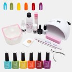 High Quality Uv led Glam Gel Nail Polish Starter & Soak Off Kit - Fruit Basket