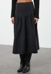 Maxi Denim Skirt - Black