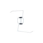 Electric Fence Galvanised Earth Live Loop