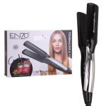 ENZOEN-3217 Professional High-temperature Keratin Treatment Hair Straightener curling Iron - Black