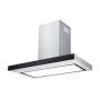 T-shape Stainless Steel Extractor With Wide LED Downlight Panel – 90CM