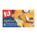 Light & Crispy Lemon Flavour Frozen Crumbed Cape Hake Fillet Portions 600G