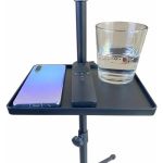 MIC Stand Tray Soporte Microfono Tripod Clamp Shelf For Music Sheet Streaming Karaoke Recording - Drum Accessories Lash Organize