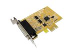 Sunix 2-PORT RS-232 & 1-PORT Parallel High Speed PCI Express Low Profile Multi-i o Board