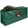 Zober Large Christmas Tree Storage Bag - Fits 9 Ft Artificial Trees - Plastic Waterproof Christmas Tree Bag For Storage Box For Xmas - Strong Durabl
