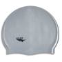 Spurt Plain Swim Cap – Silver