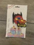 Superhero Cup Cake Topper