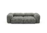 Two Module Sofa - Flokati - Grey - 230CM X 115CM